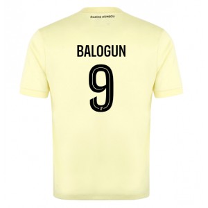 AS Monaco Folarin Balogun #9 Jalkapallovaatteet Kolmaspaita 2025-26 Lyhythihainen
